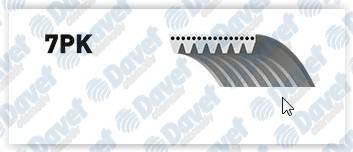 GATES 7PK1685 Kanalli Kayis Movano-Master 2.3cdti 16v 10-